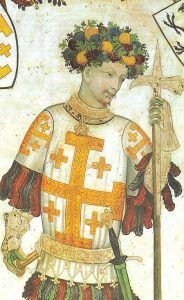 Godofredo de Bouillón - líder militar en la Primera cruzada 