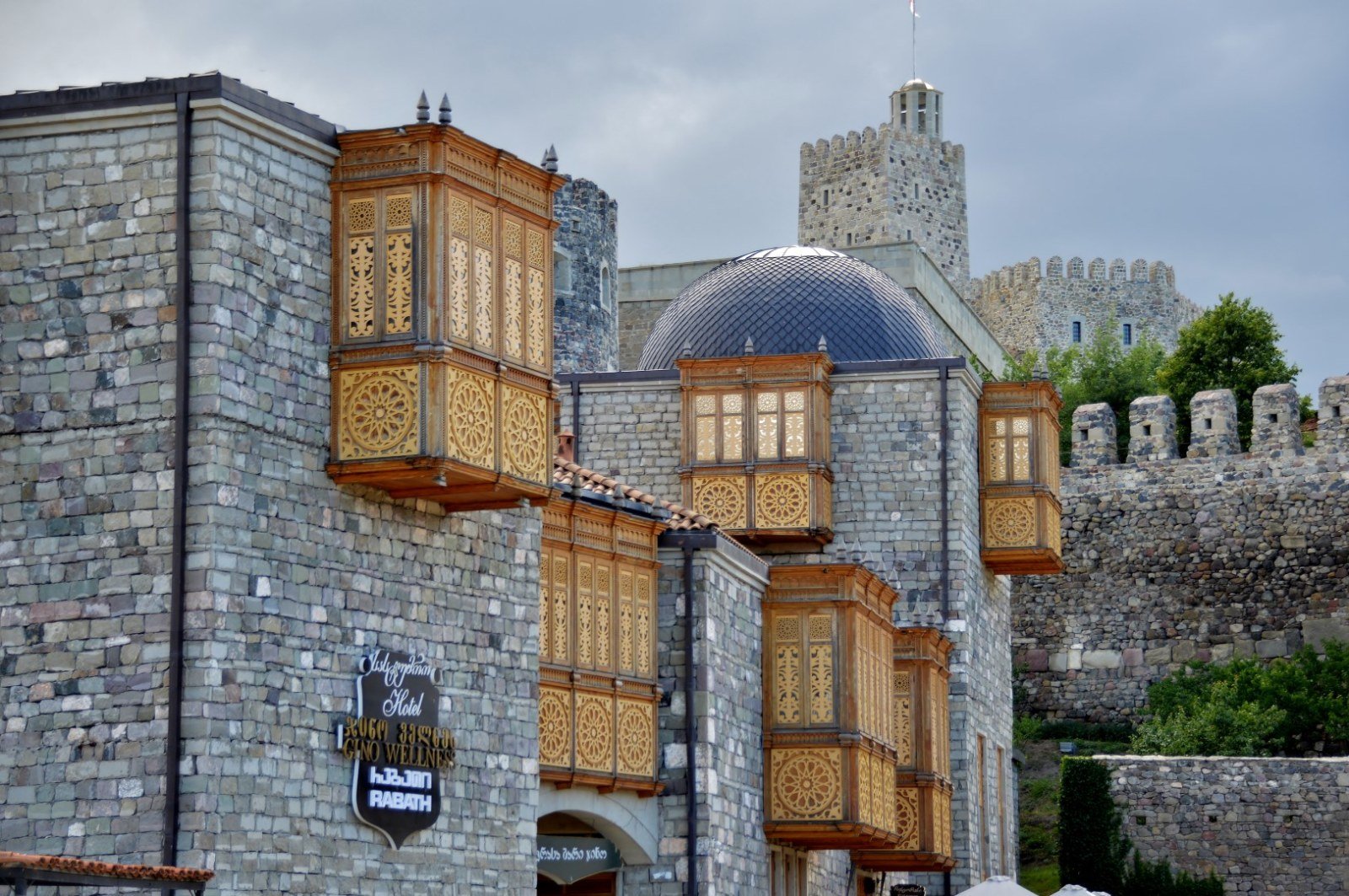 Latticed viewpoints and keep of Rabati, Akhaltsikhe