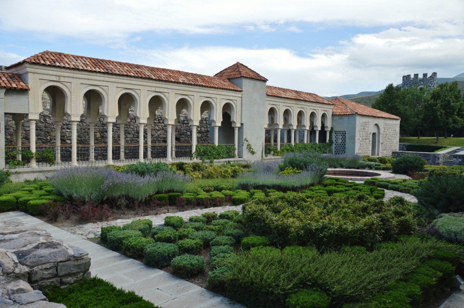 Eastern arcaded pavilion of the western sector of Rabati, Akhaltsikhe