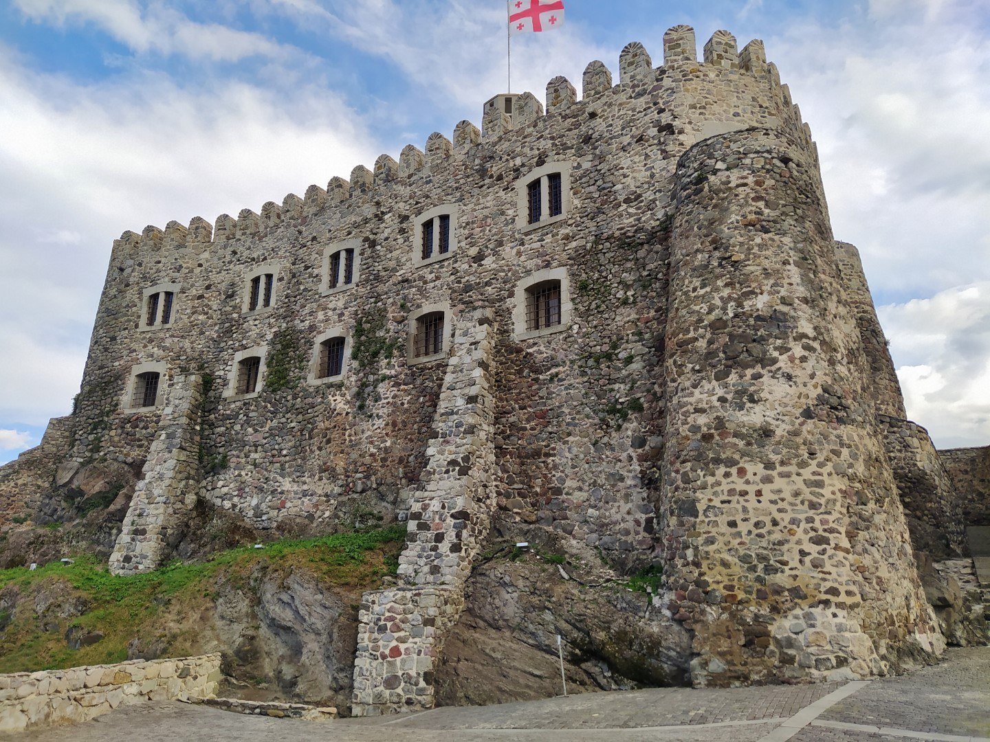 Rabati keep seen from the north, Akhaltsikhe