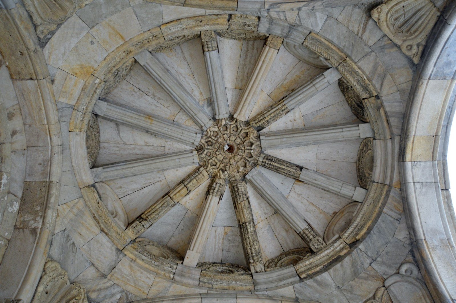 Vault of the western porch of Bagrati Cathedral