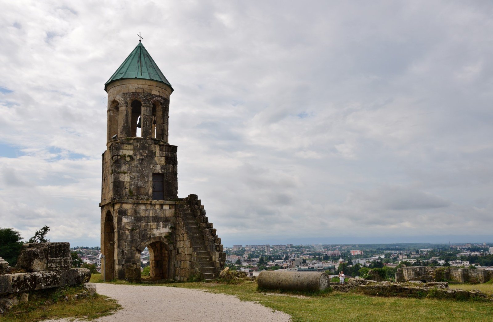 Bell tower of Bagrati Cathedral in Kutaisi