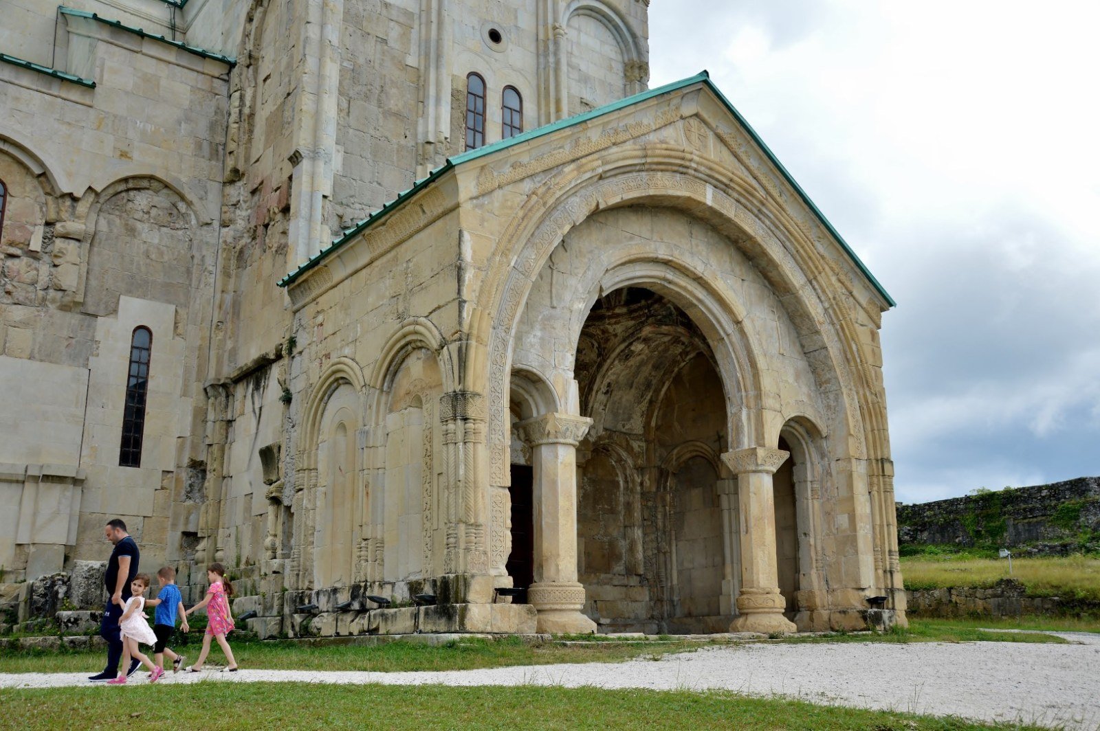 Southern porch of Bagrati Cathedral