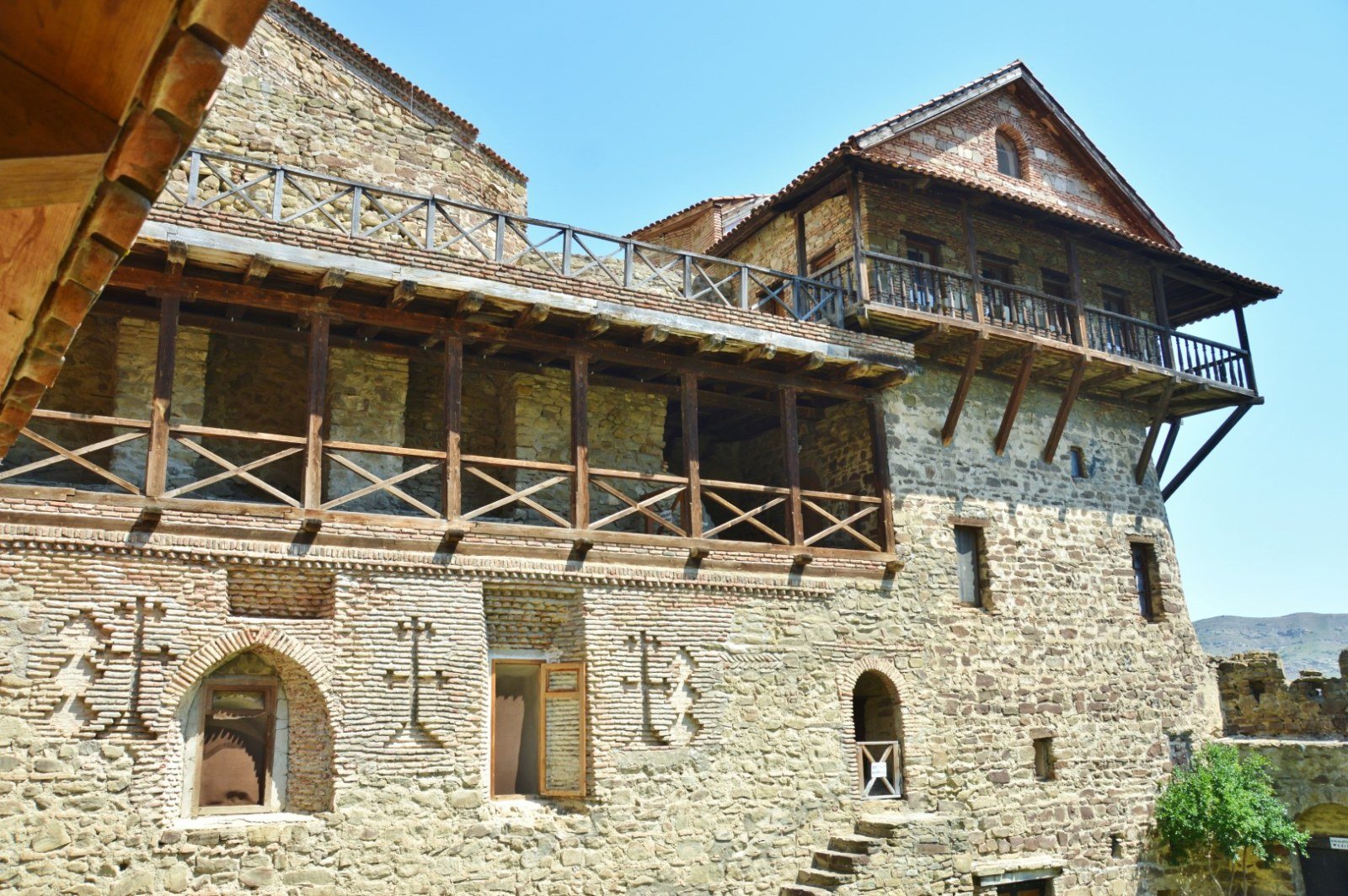 Galleries of the eastern sector of Lavra at David Gareja