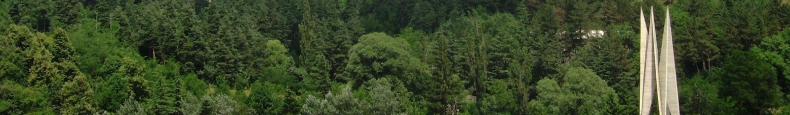 Lago Parz circondato da faggi in autunno vicino a Dilijan