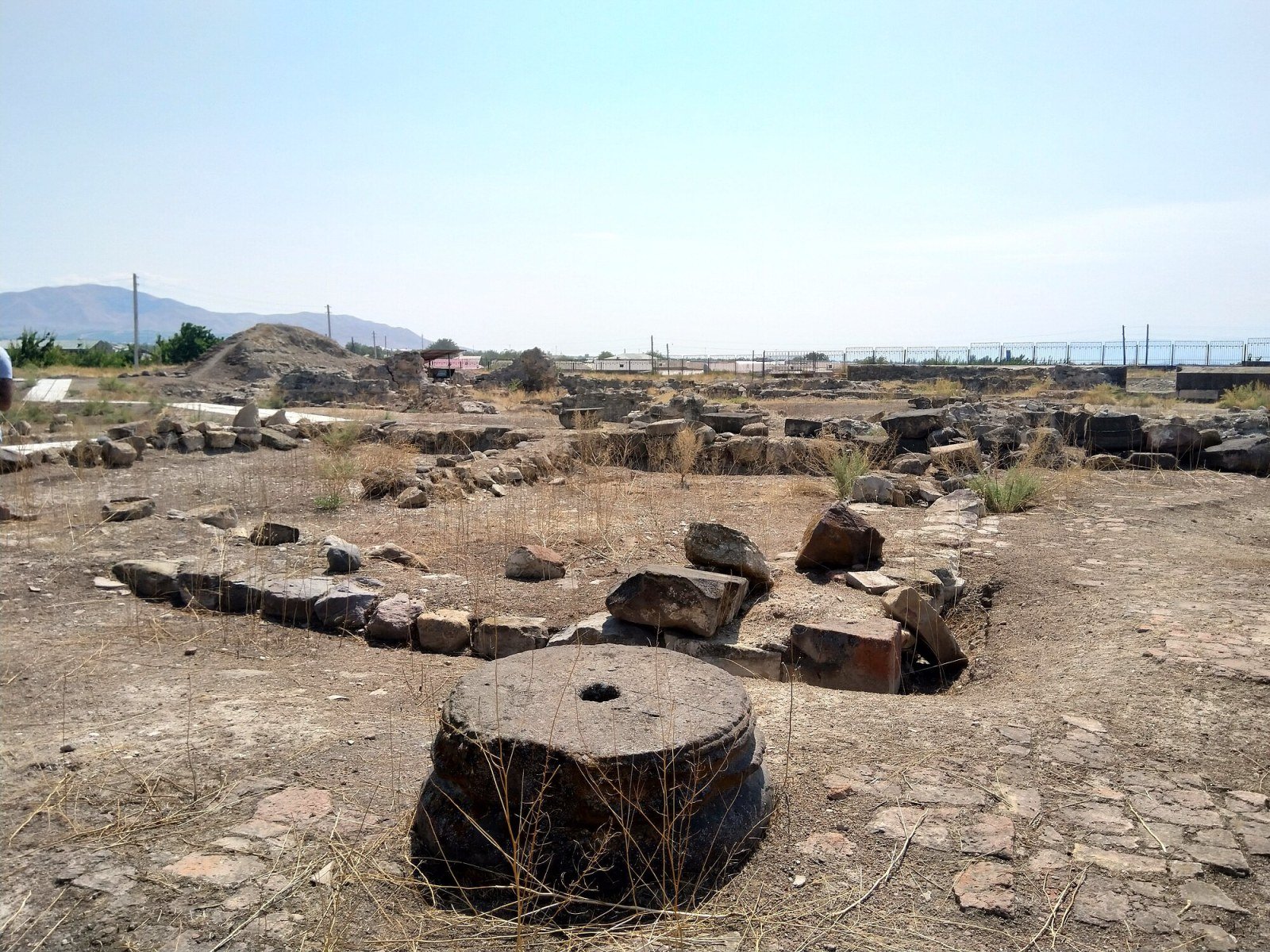 Archaeological excavations at the Dvin site, Armenia
