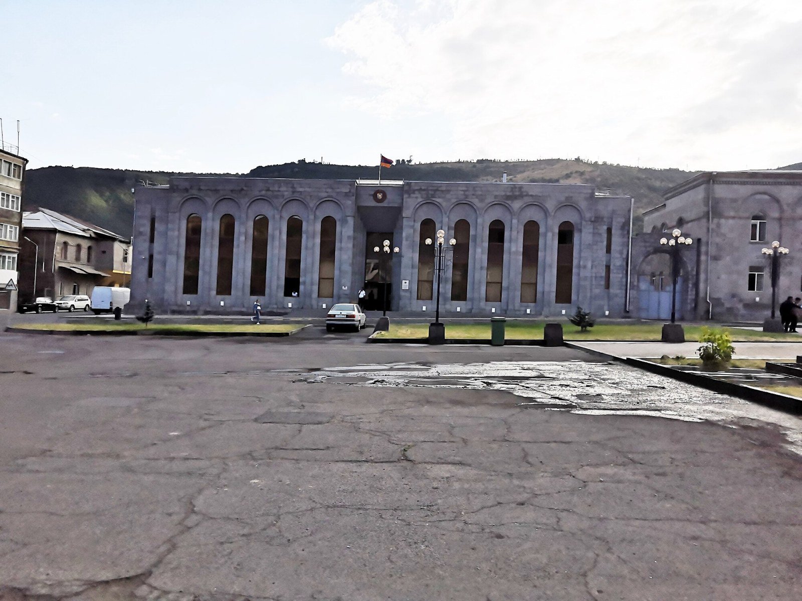 Höhlenwohnungen von Old Goris in Vulkangestein gehauen