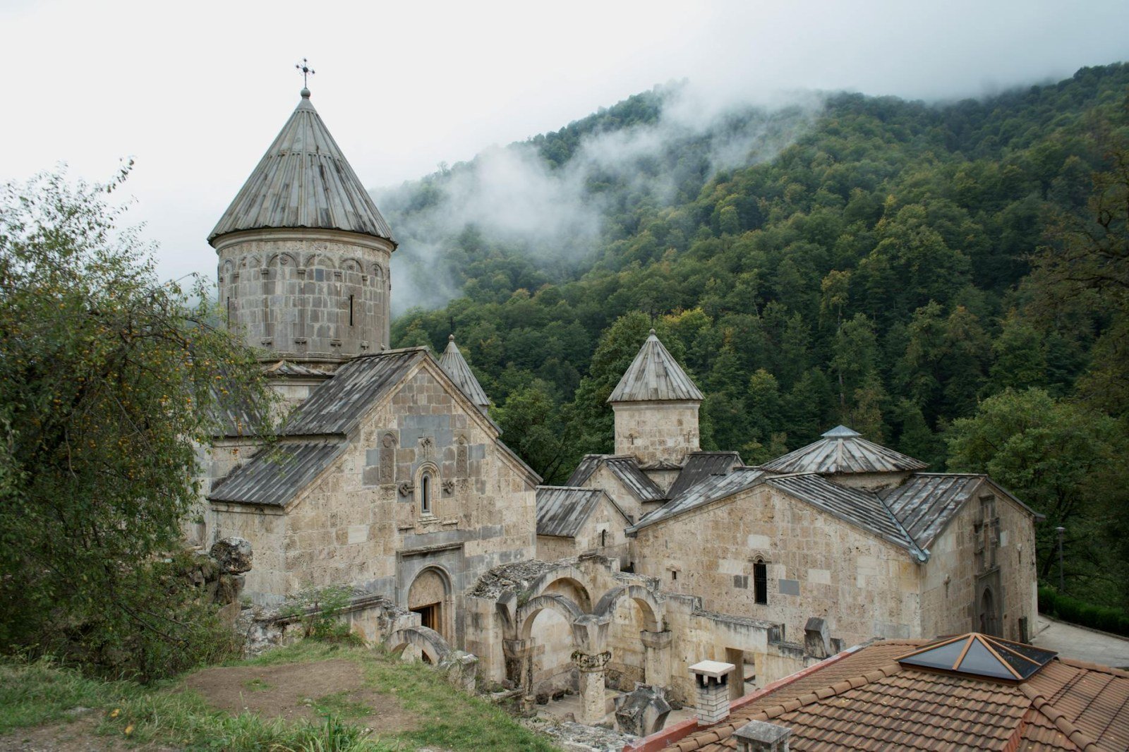 Haghartsin Monastery surrounded by Tavush forest