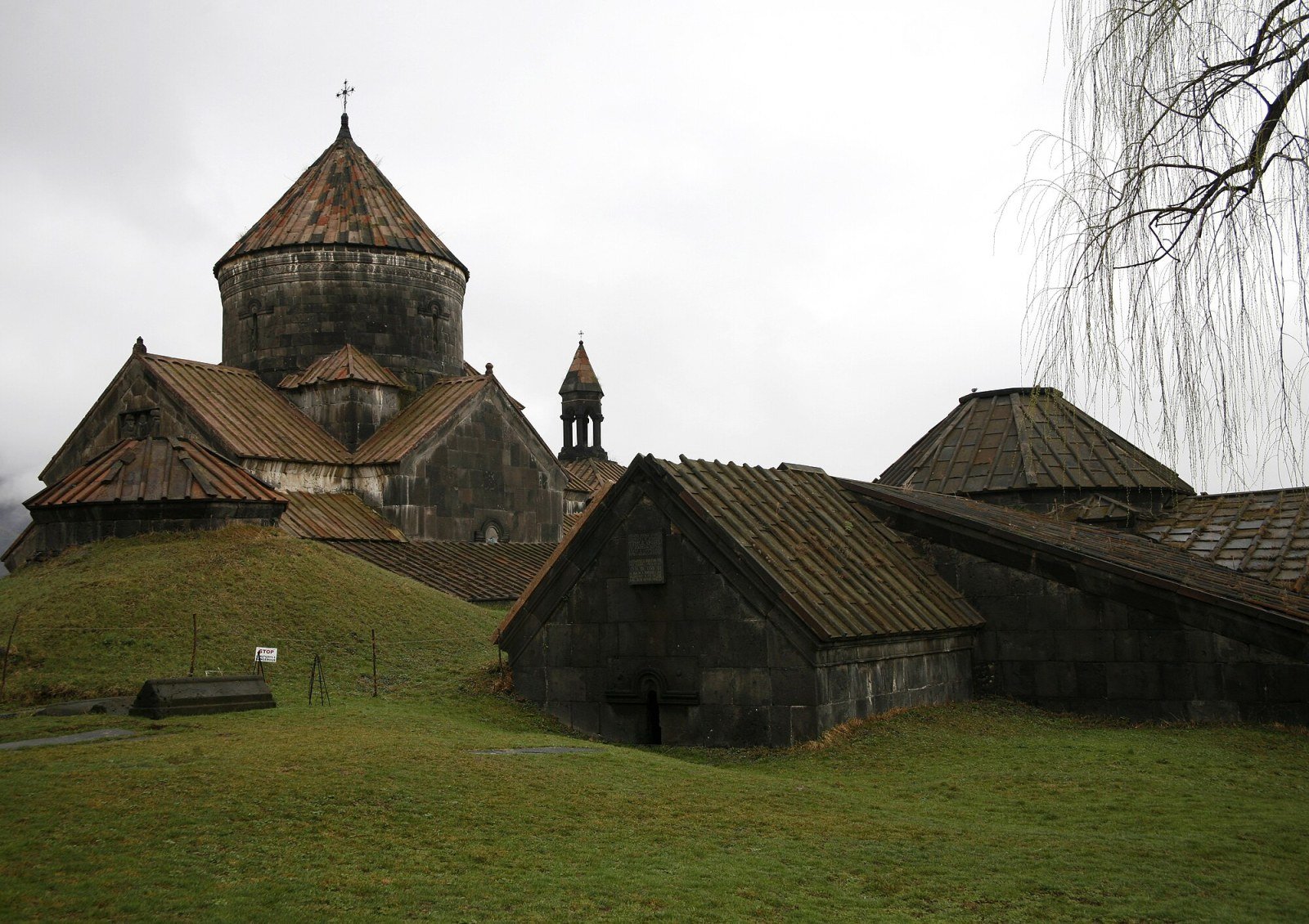 Interior of the gavit at Haghpat Monastery