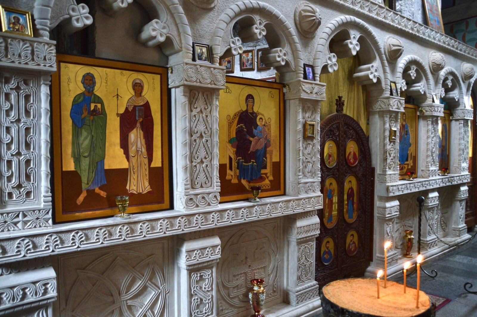 Iconostasis of the Motsameta Monastery church