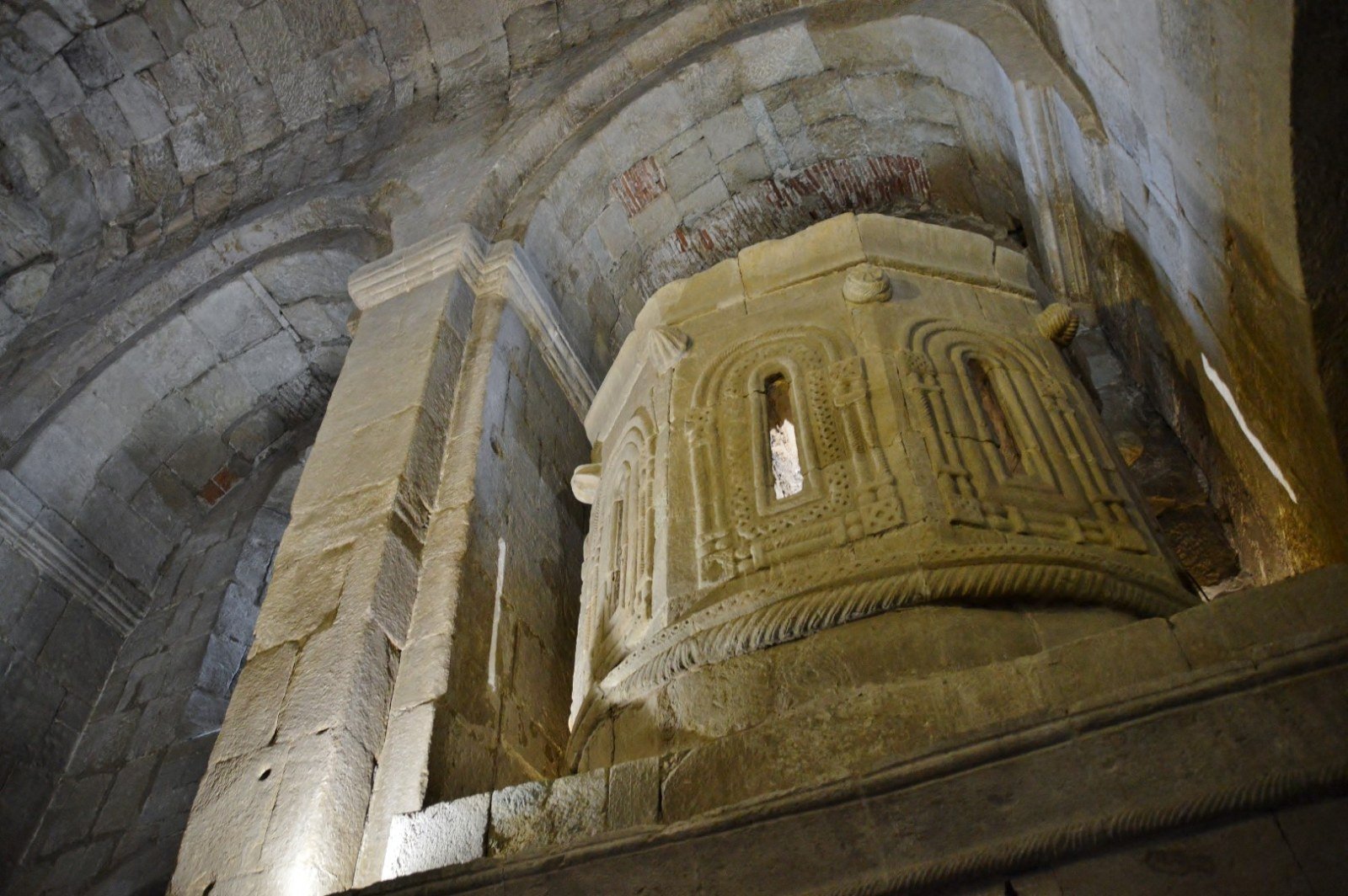 Dome of the Holy Sepulchre chapel replica in Sveti Tskhoveli, Mtskheta