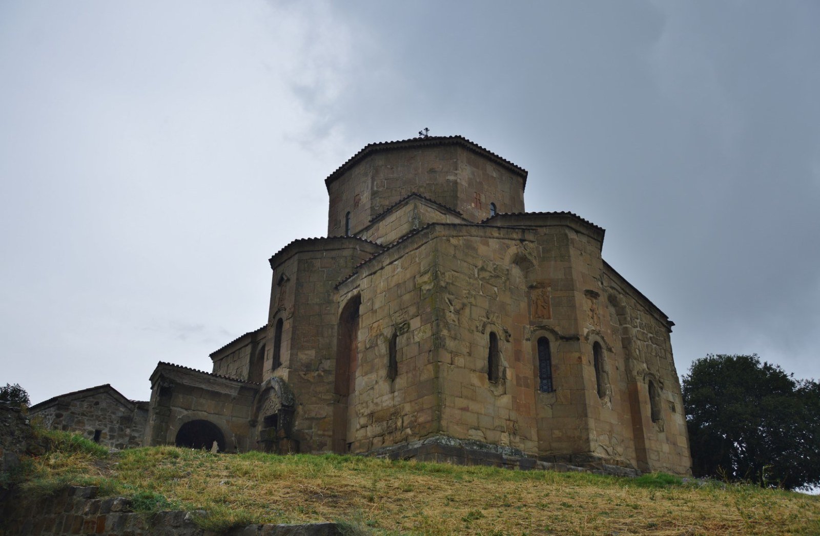 Jvari Monastery in Mtskheta seen from the southeast