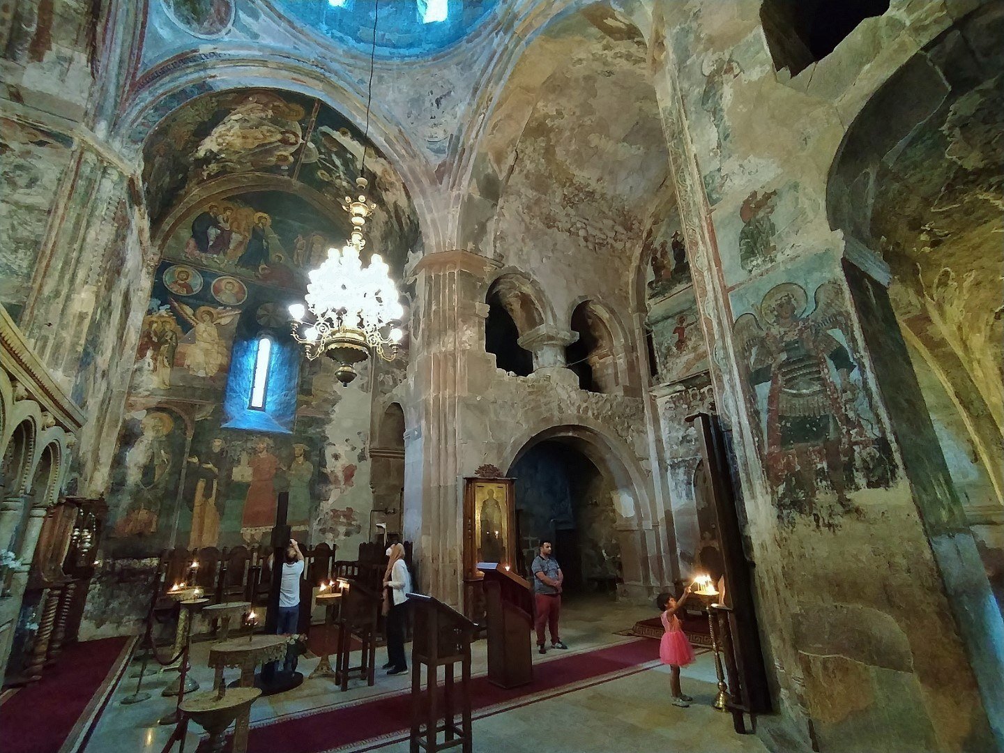 Interior of St Saba Church, Sapara Monastery