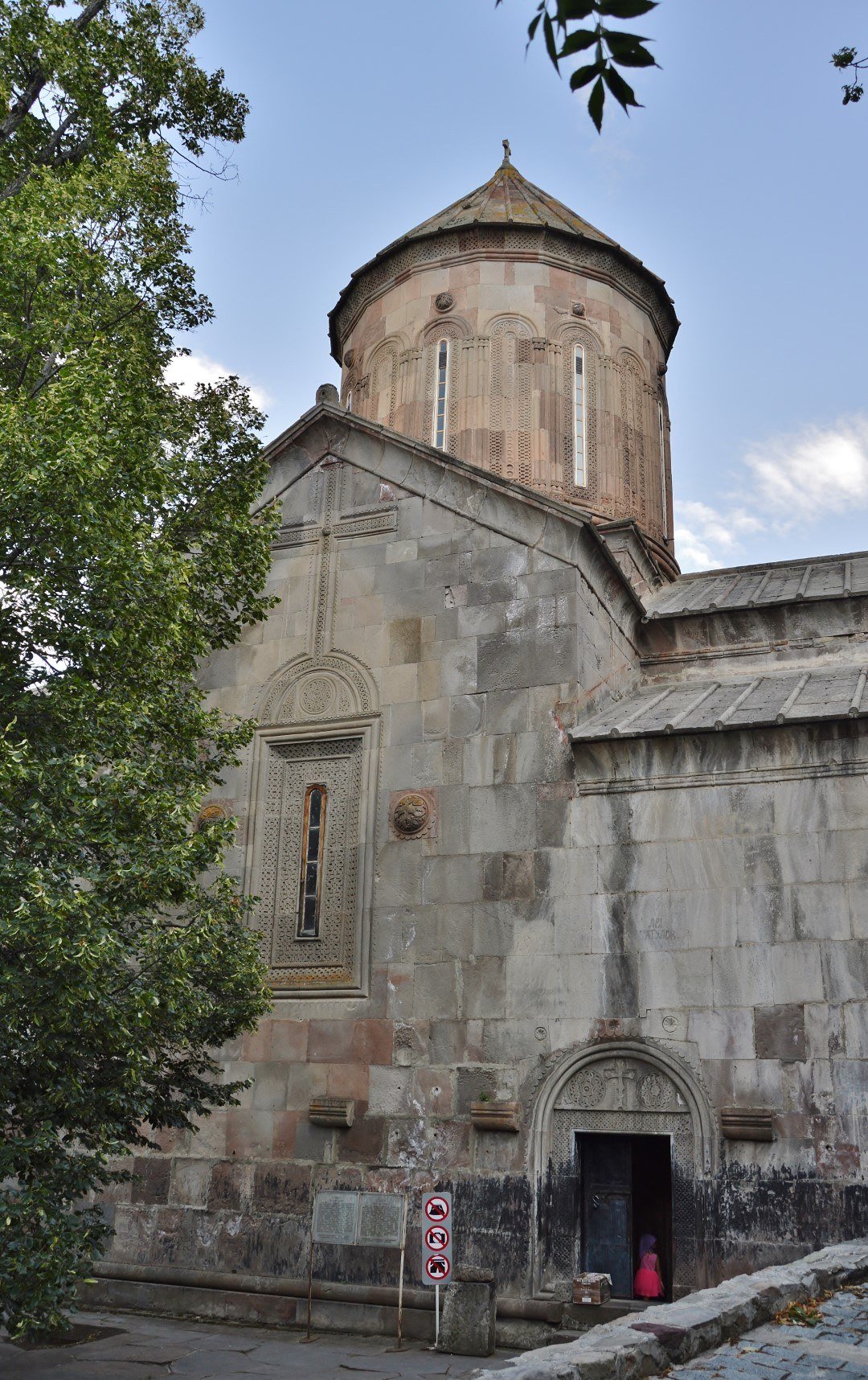 Exterior of St Saba Church at Sapara Monastery