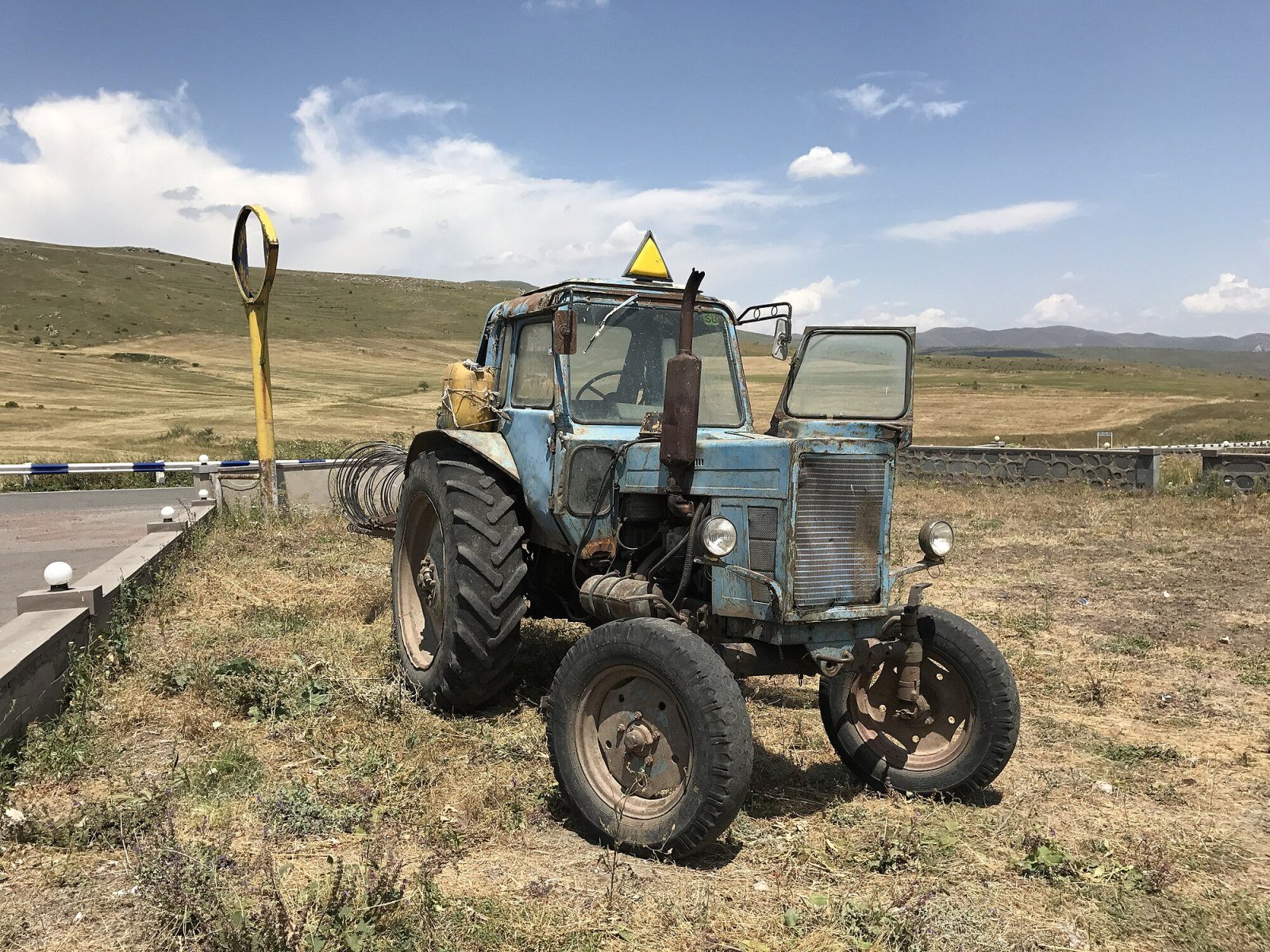 Landscape of Syunik province with mountains and valleys of Armenia