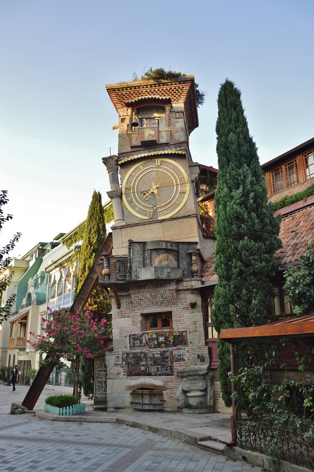 Torre dell'Orologio nel centro storico di Tbilisi