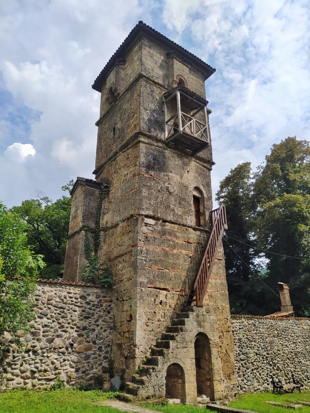 Residential tower, Ubisa Monastery