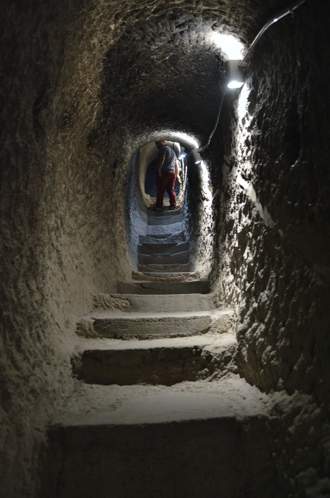 Innentunnel des Klosters Wardsia