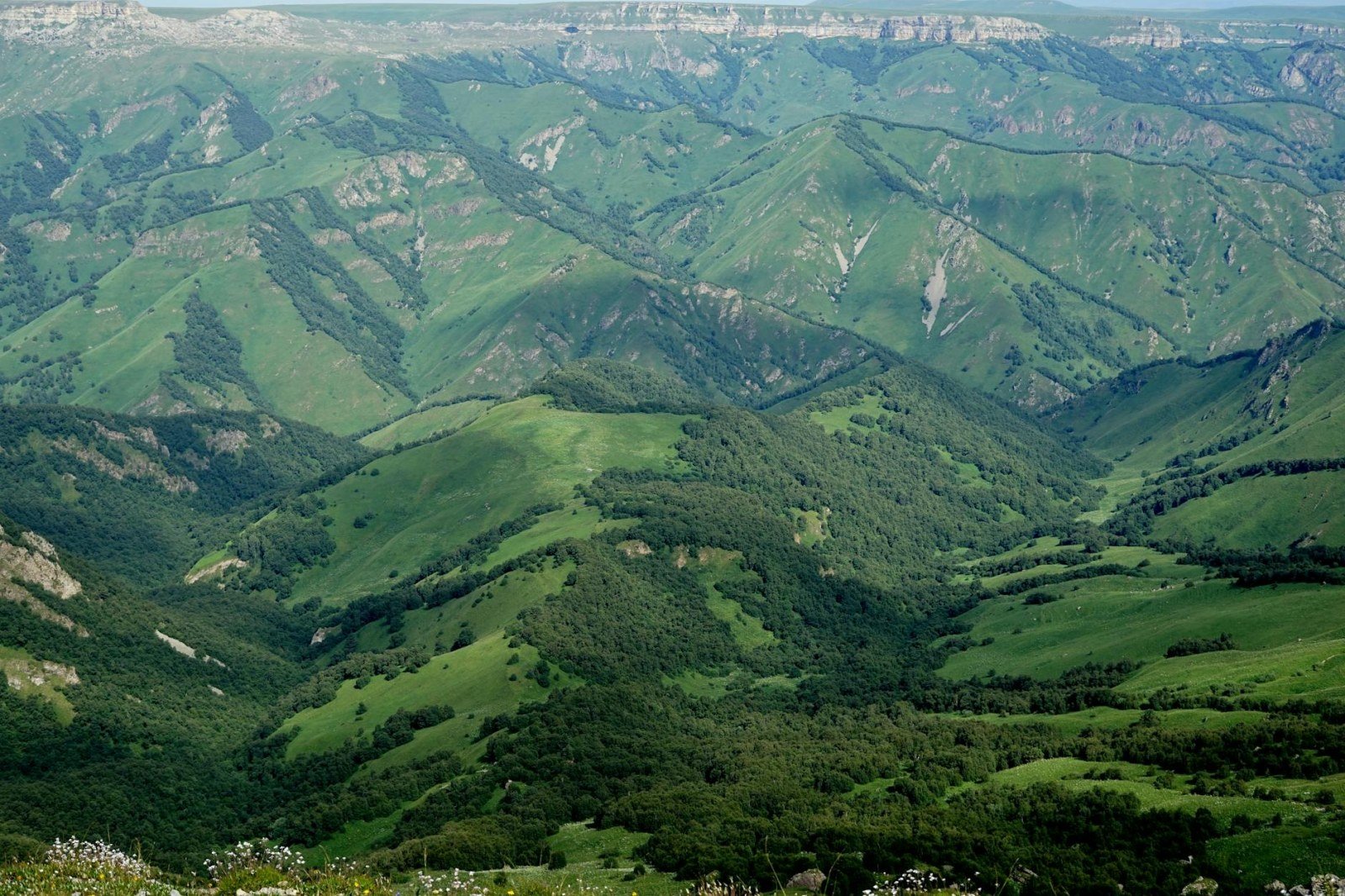 Landscape of ravines and gorges in Vayots Dzor Province, southern Armenia