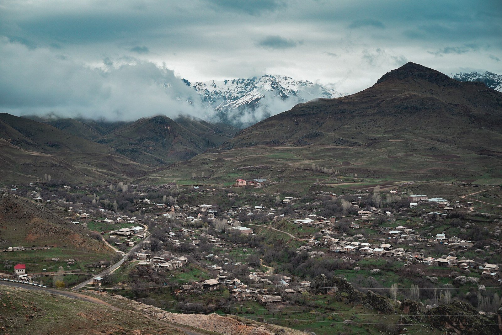 Noravank Monastery in the red rock canyon of Vayots Dzor, Armenia