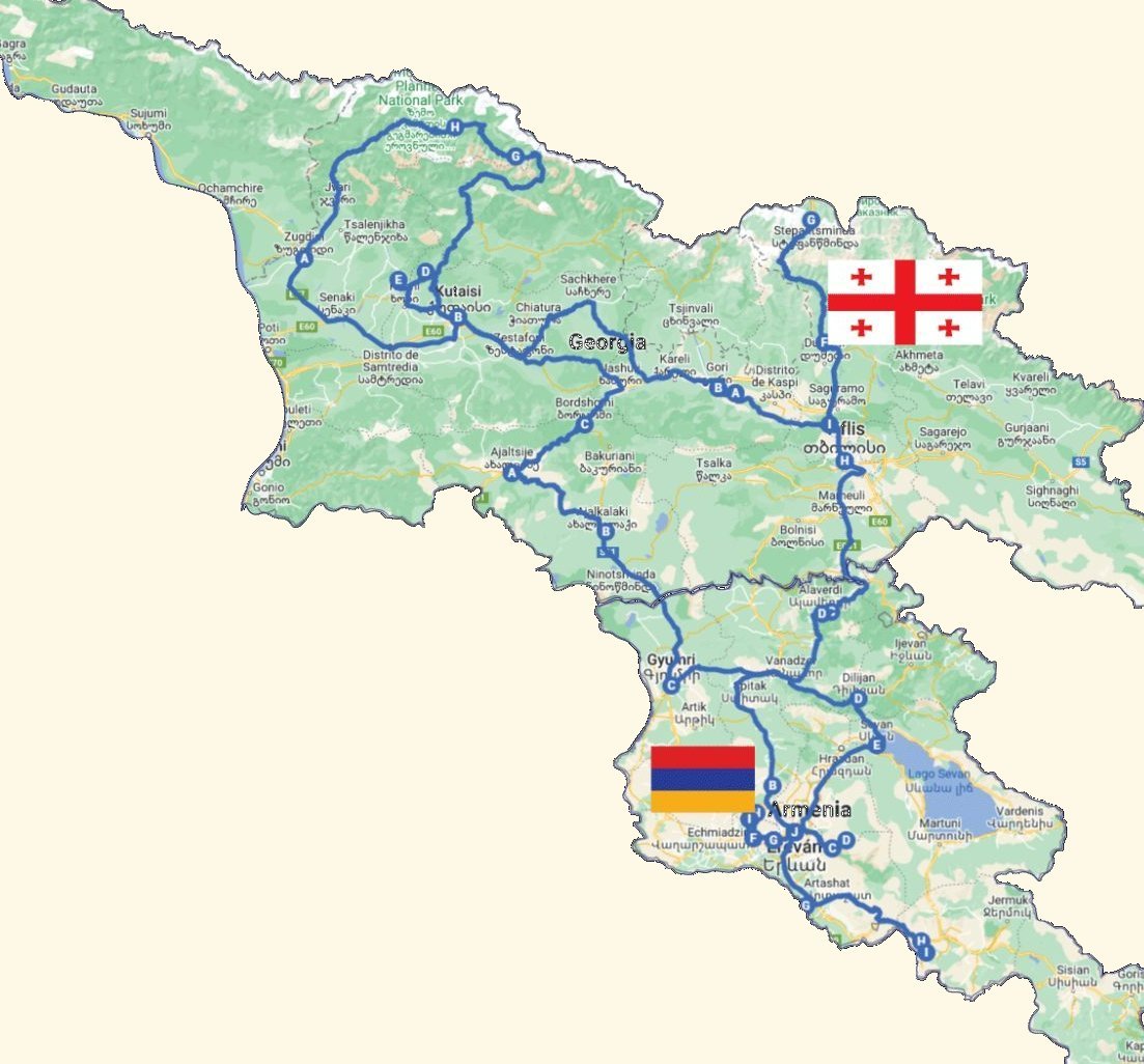 Tras las Huellas del Cáucaso - Armenia y Georgia en 15 Días