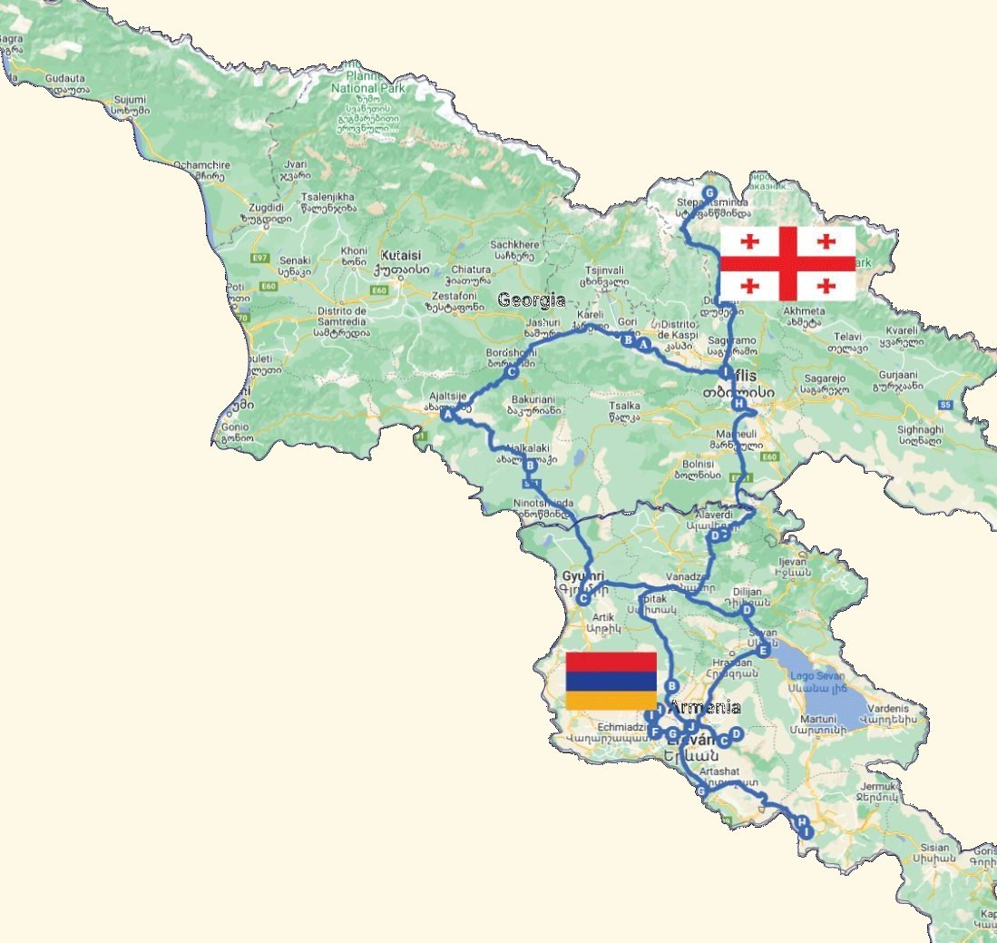 Maravillas del Cáucaso - Armenia y Georgia en 10 Días