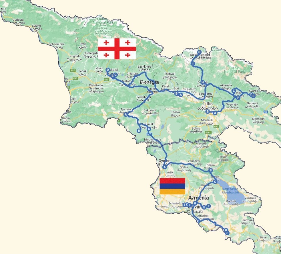 Esplendores del Cáucaso - De Tbilisi a Ereván en 11 Días