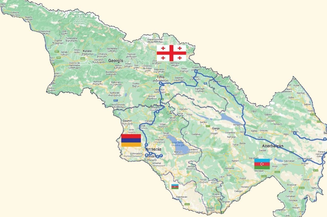 Del Mar Caspio al Cáucaso - Azerbaiyán, Georgia y Armenia en 9 Días