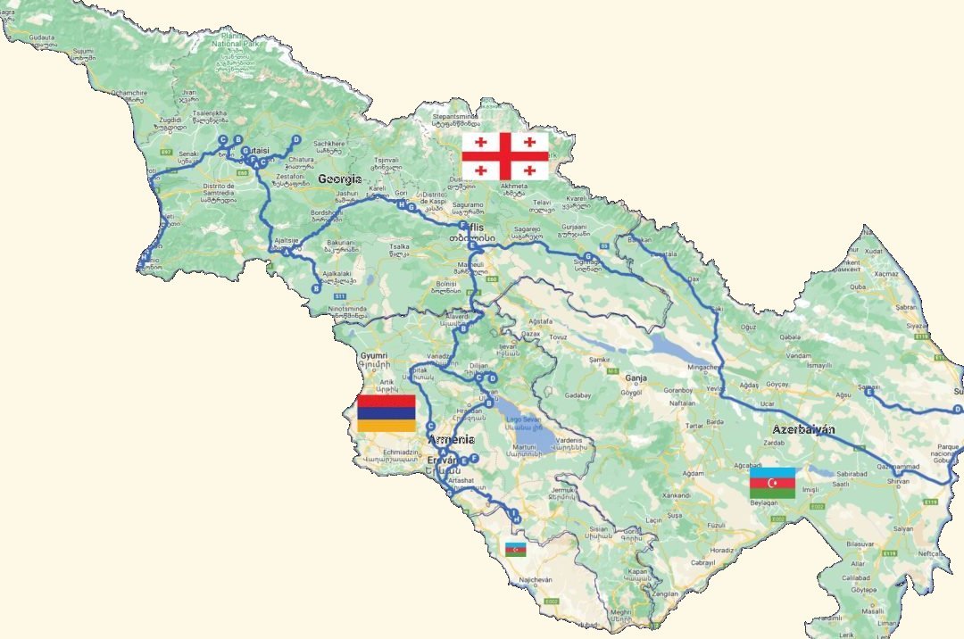 Tesoros del Cáucaso: Azerbaiyán, Georgia y Armenia en 17 Días