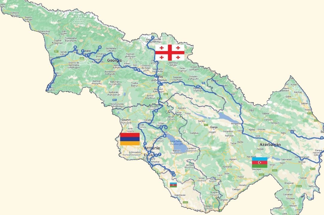 Aventuras en el Cáucaso: Azerbaiyán, Georgia y Armenia en 16 Días