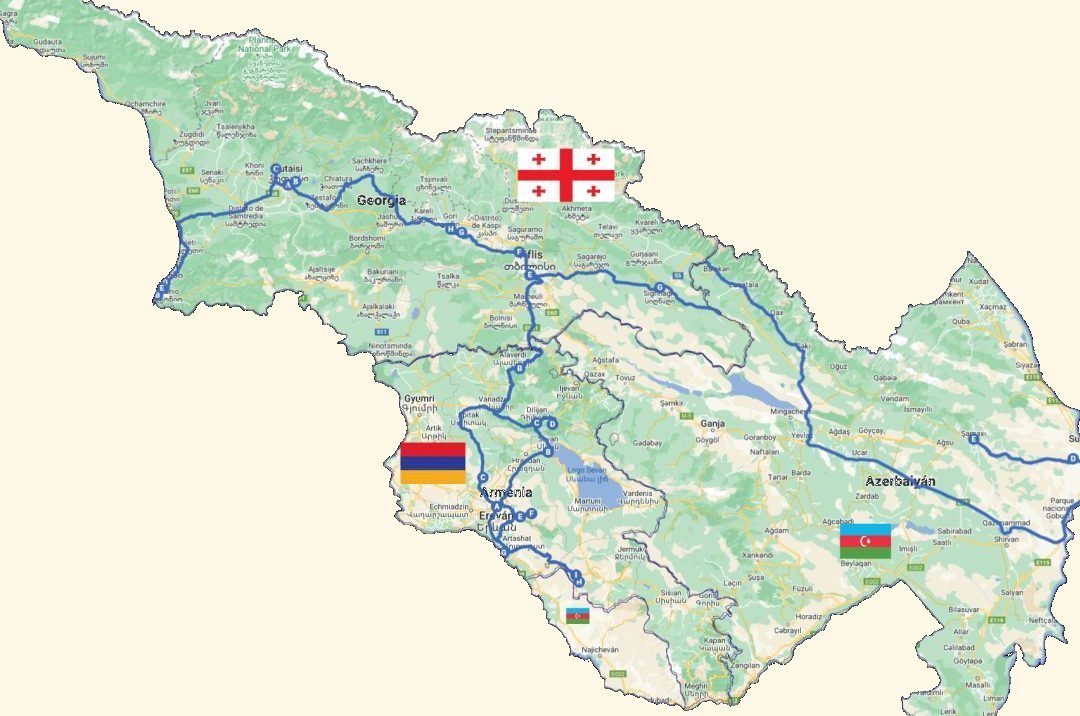 Tesoros del Cáucaso: Azerbaiyán, Georgia y Armenia en 14 Días