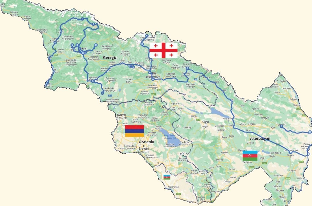 Aventuras del Cáucaso: Azerbaiyán y Georgia en 16 Días