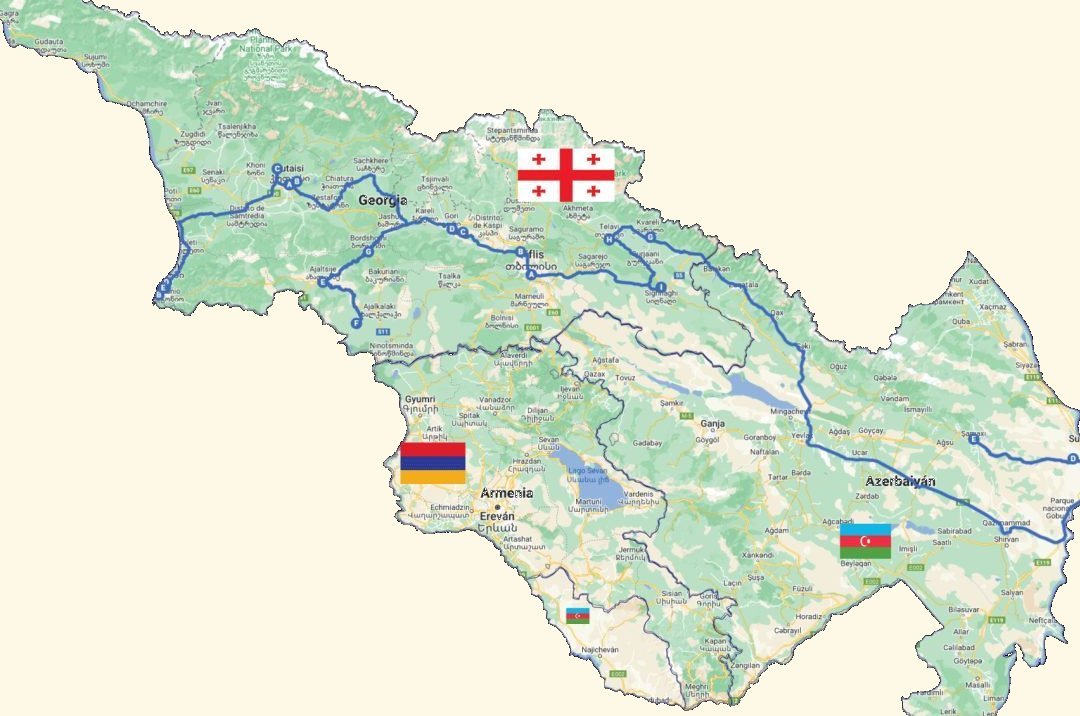 Ruta del Cáucaso - Azerbaiyán y Georgia en 12 Días