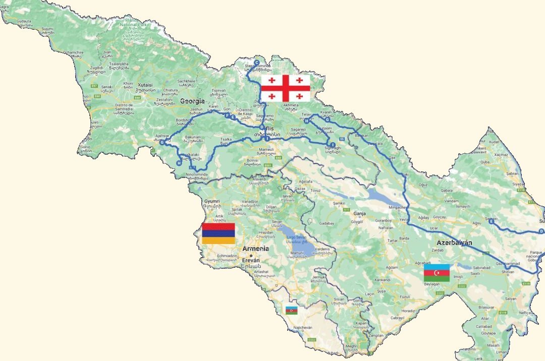 Senderos de Fuego - De Bakú a la Georgia Medieval