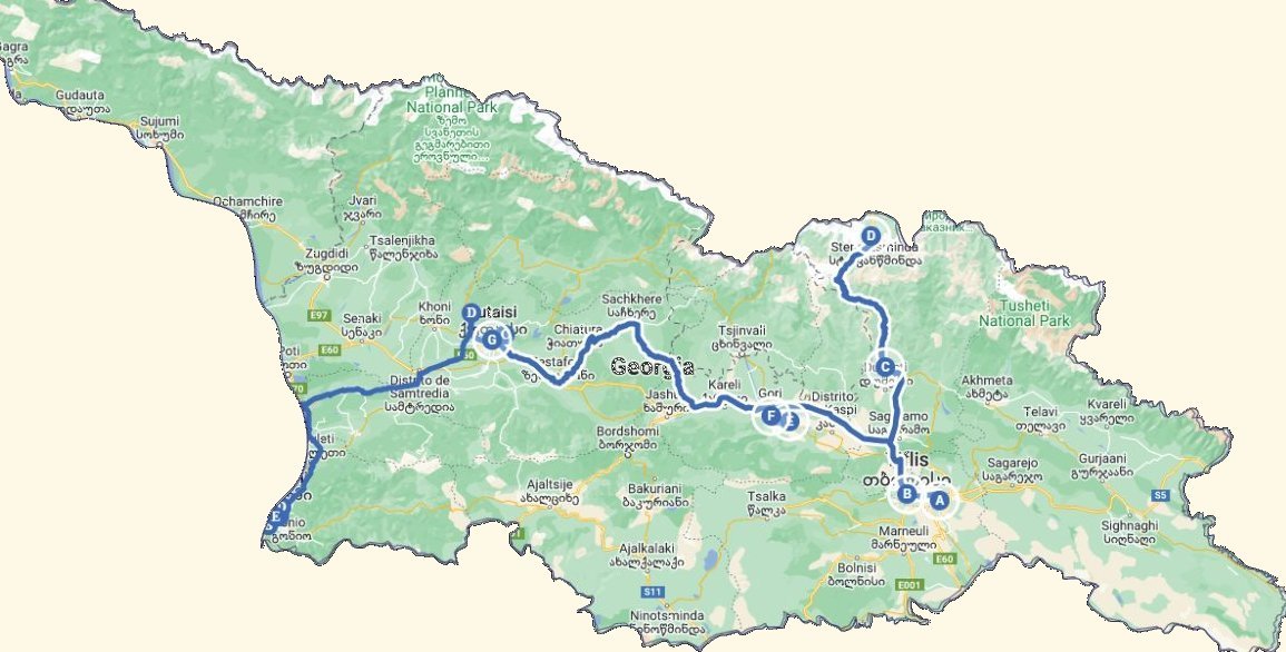 Georgia Completa: De las Montañas al Mar