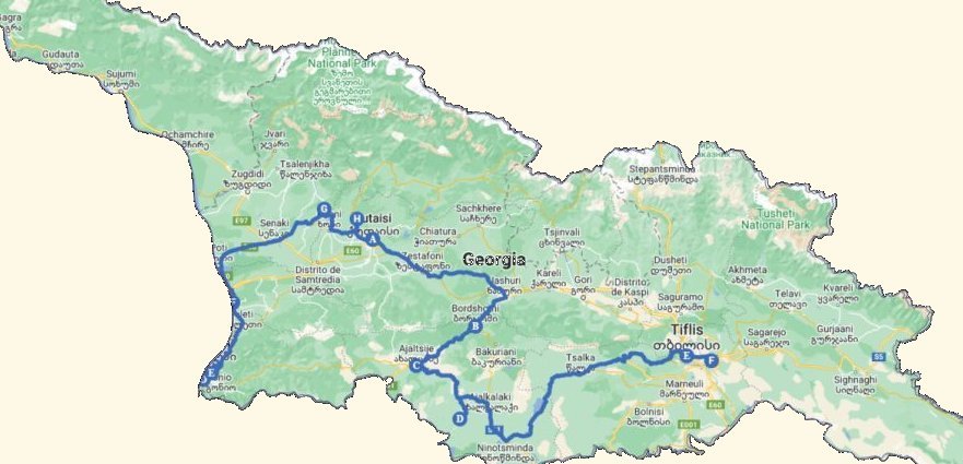 Tesoros del Sur de Georgia