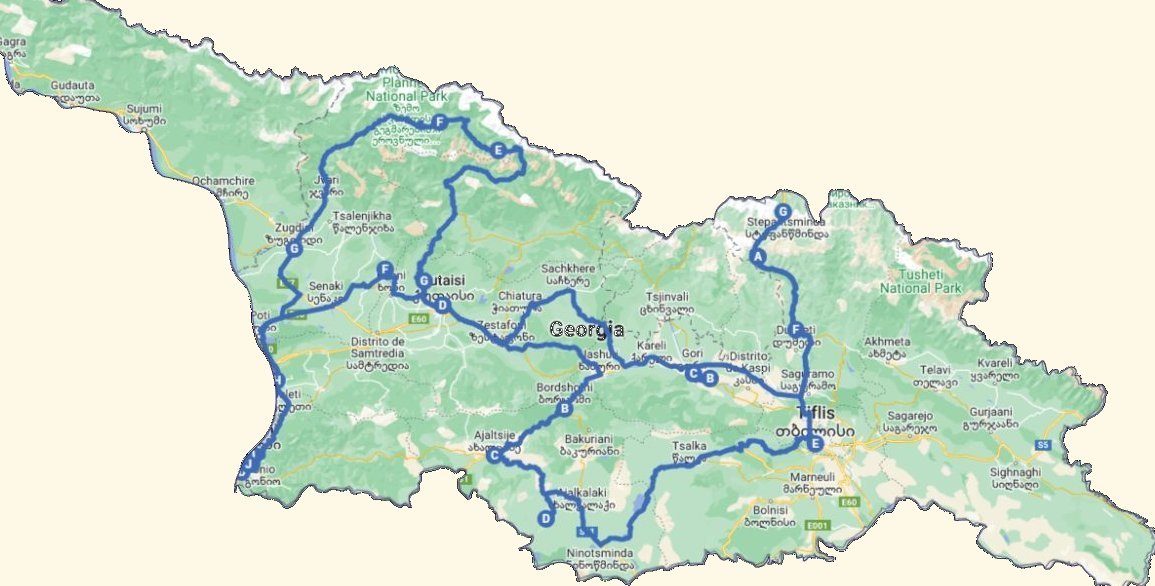 Georgia Total: Mar, Montañas y Monasterios