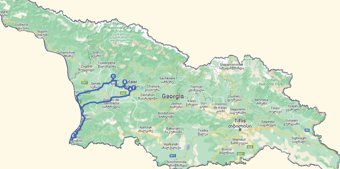 Georgia Express: Naturaleza y Cultura