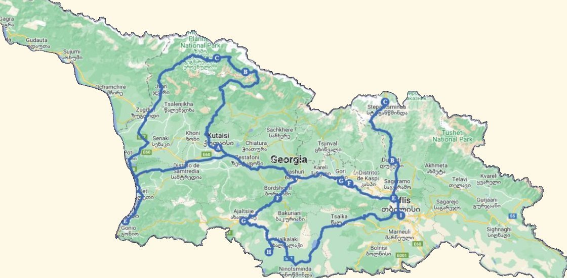 Georgia de Mar a Montaña