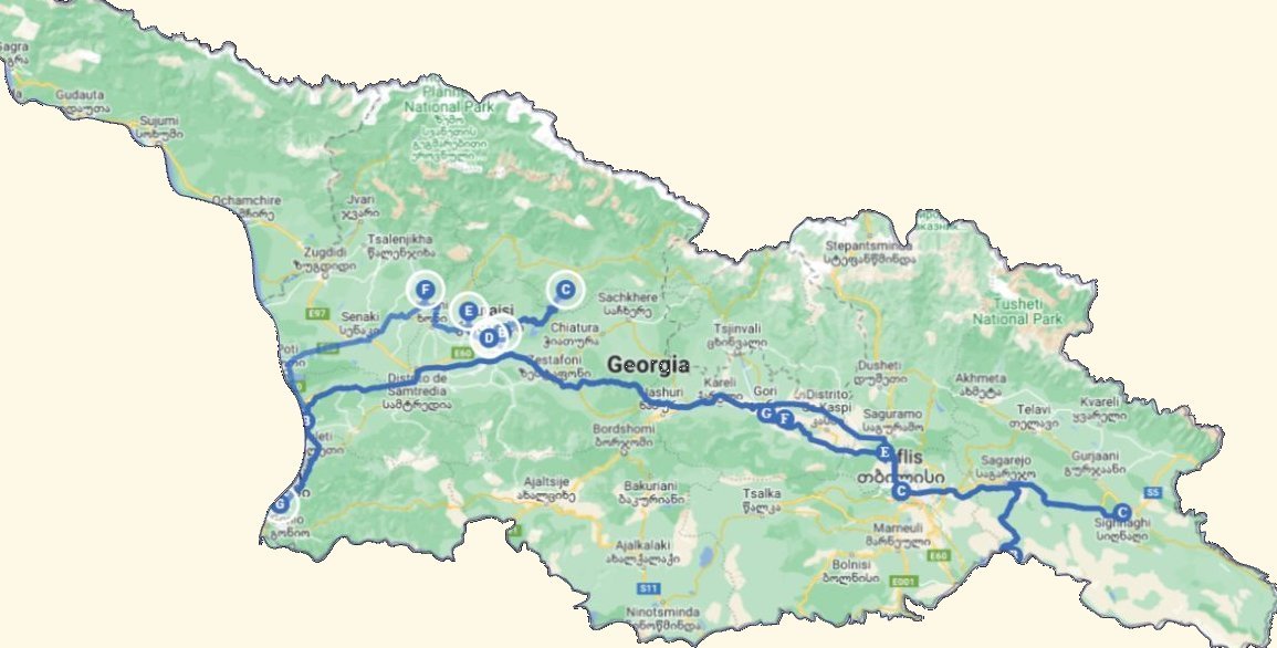 Contrastes de Georgia