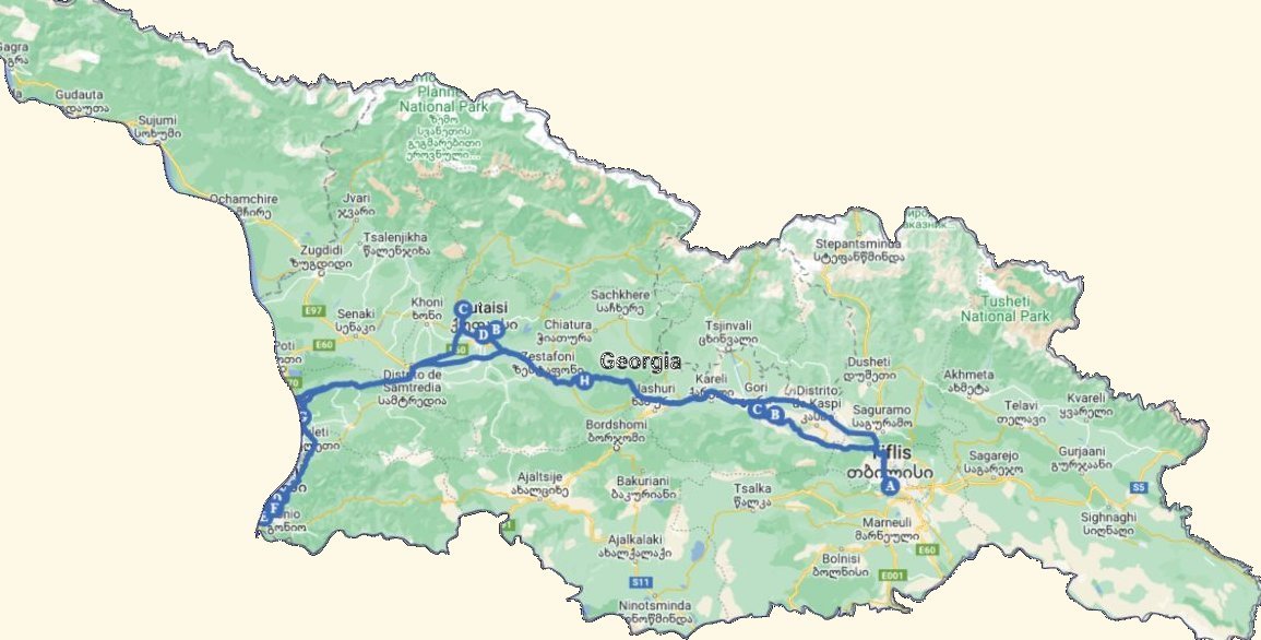 Sendero del Cáucaso al Mar: 5 Días de Aventura