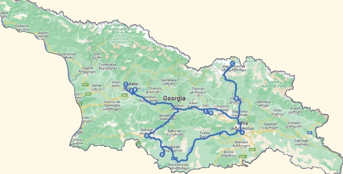 Del Cáucaso a Vardzia