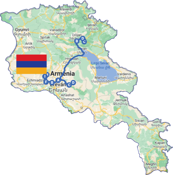 Armenia en Detalle - Cultura y Naturaleza en 5 Días