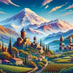 Un viaje visual por Georgia y Armenia, revelando la belleza entrelazada de sus paisajes, patrimonio y tradiciones milenarias