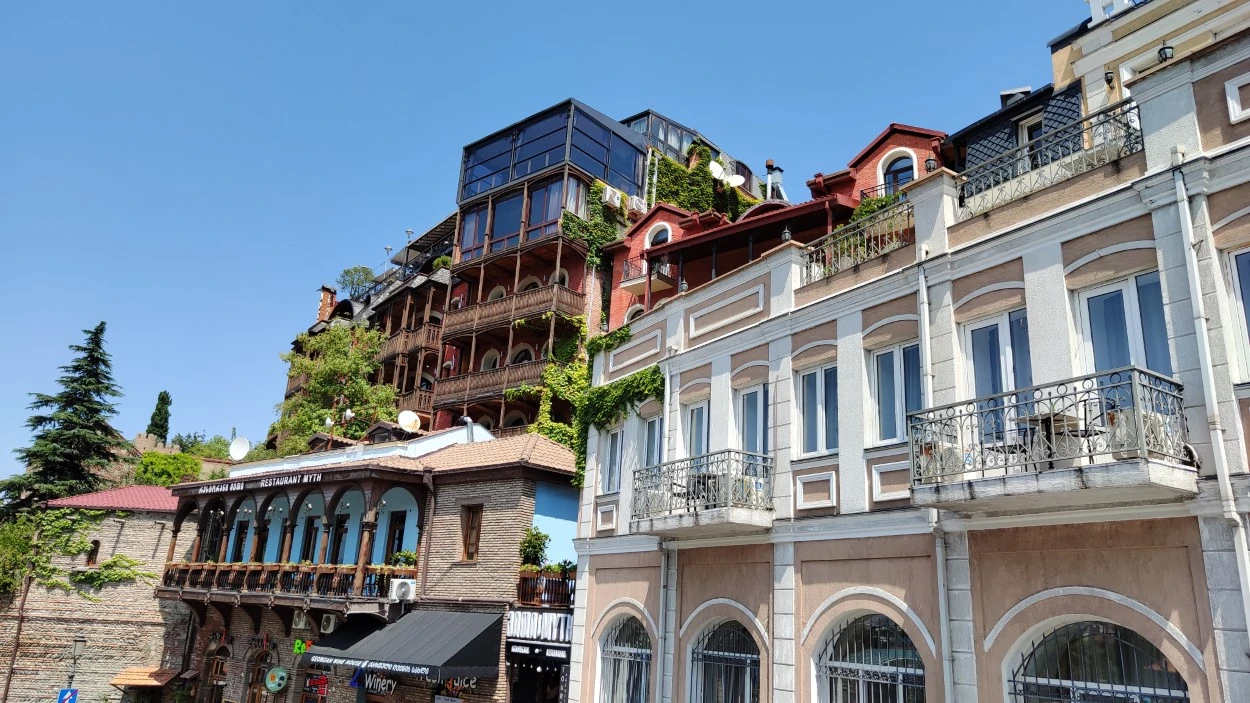 Tbilisi, balcones